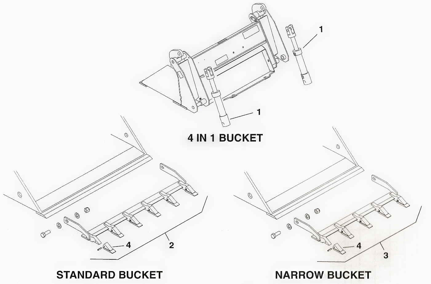 Toro Dingo Bucket Parts and Auger Bit Parts