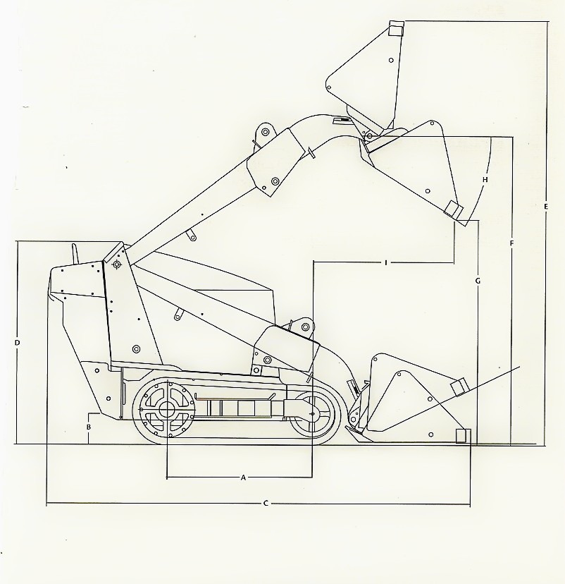 Toro Dingo TX 525 Wide Track Diagram