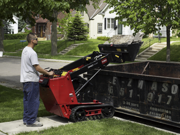 Toro Dingo 427 narrow track with bucket