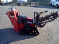Used Toro TRX Walk Behind Tracked Trencher 3