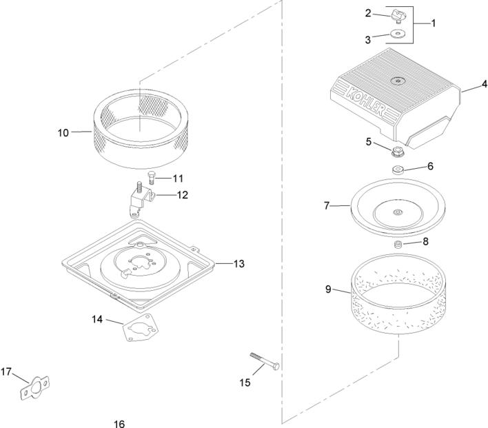 Kohler engine parts diagram