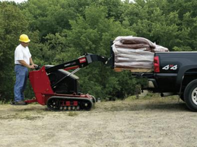 Toro Dingo 427 Wide Track with forks