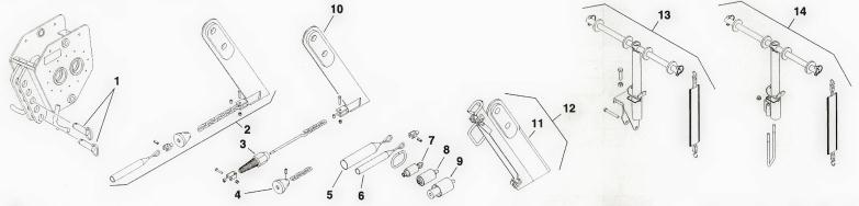 Toro Dingo Vibratory Plow Attachment Parts Diagram