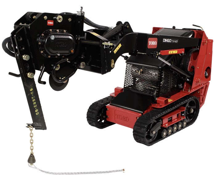 toro dingo vibratory plow parts lookup