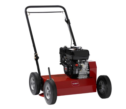 walkbehind power rake