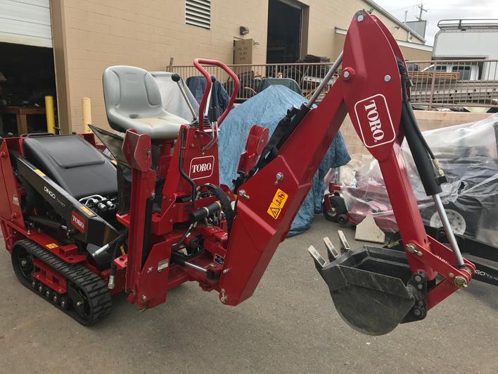 Used Toro Dingo Backhoe Attachment