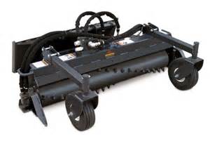 used toro dingo harley rake attachment power box rake soil conditioner