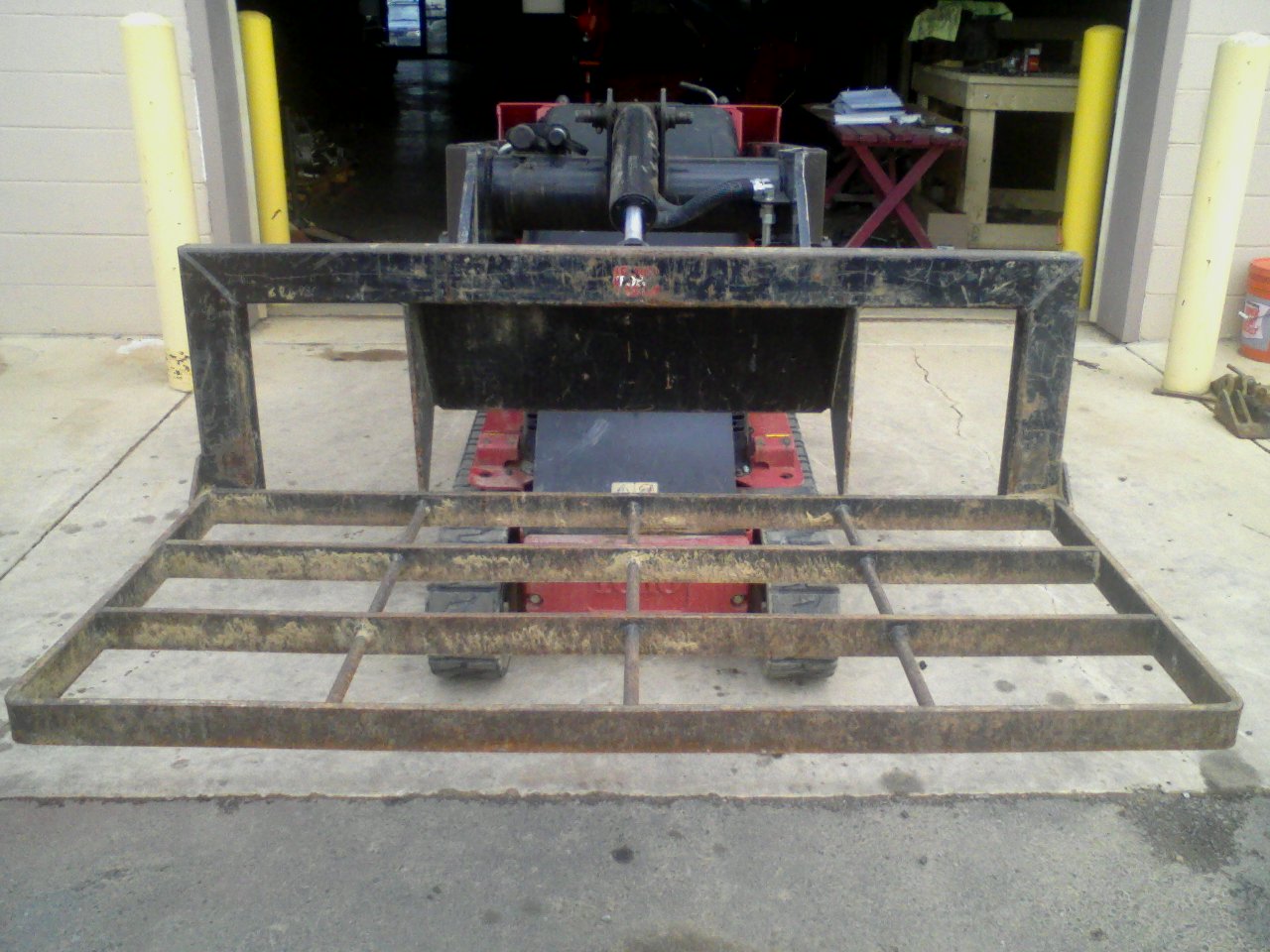 Used Toro Dingo Leveler front