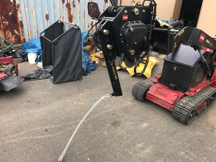 Used Toro Dingo Tiller Attachment 2
